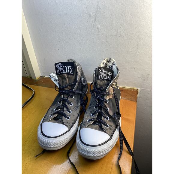 Converse Men's Chuck Taylor DC Comics the Joker High Top Sneakers - Picture 1 of 5